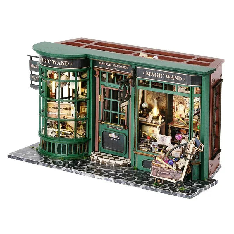 Plymagic DIY Book Nook -  Magic Wand Shop