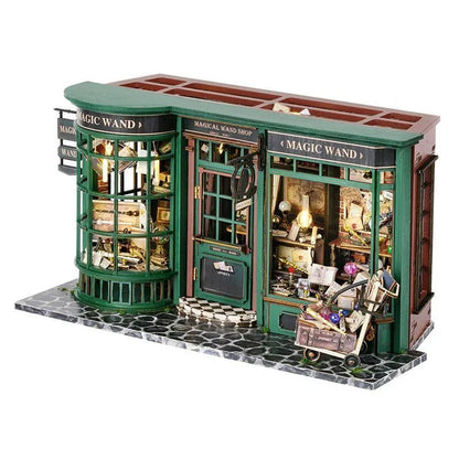 Plymagic DIY Book Nook -  Magic Wand Shop