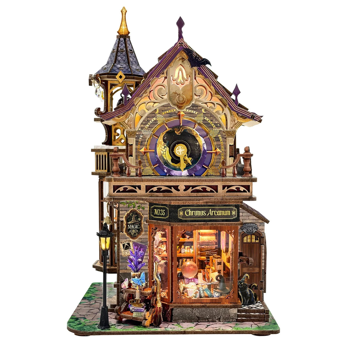 Plymagic Assembly Model - Magic Moon Tower