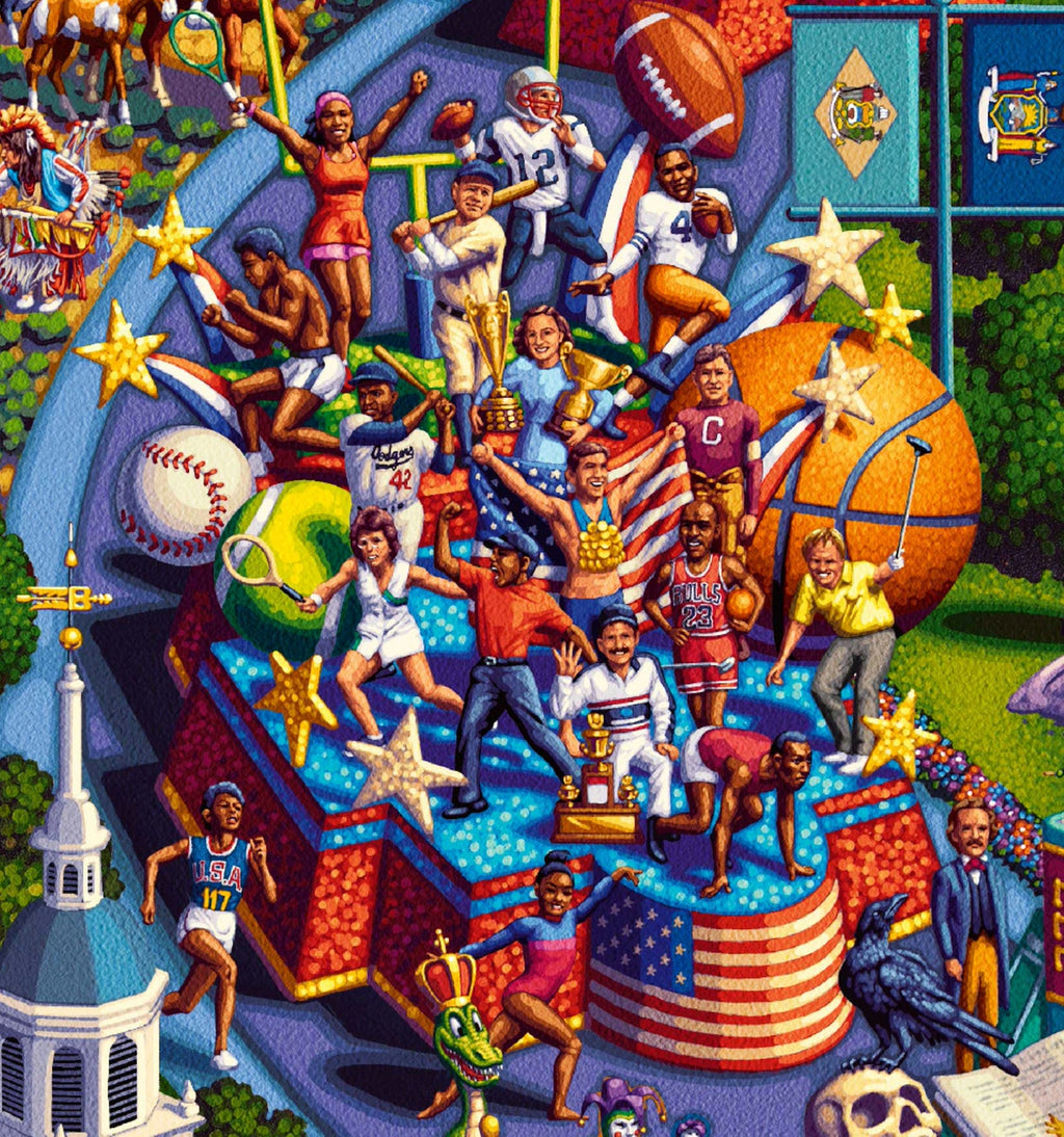 Plymagic Puzzle - America's 250th Celebration Puzzle(1000pcs)