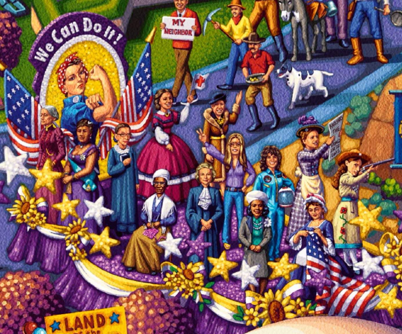 Plymagic Puzzle - America's 250th Celebration Puzzle(1000pcs)