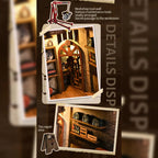Plymagic DIY Book Nook – Auto Repair 3D Wooden House