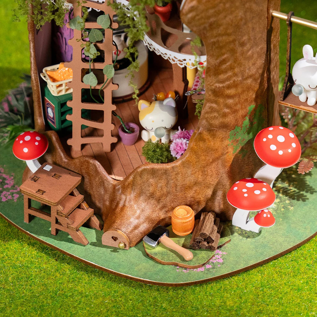 Plymagic DIY Mini House - Fairytale Tree House