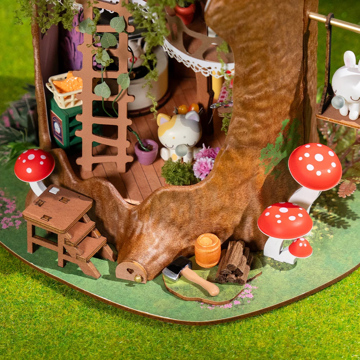 Plymagic DIY Mini House - Fairytale Tree House