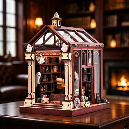 Plymagic DIY Book Nook -  The Ghost Library